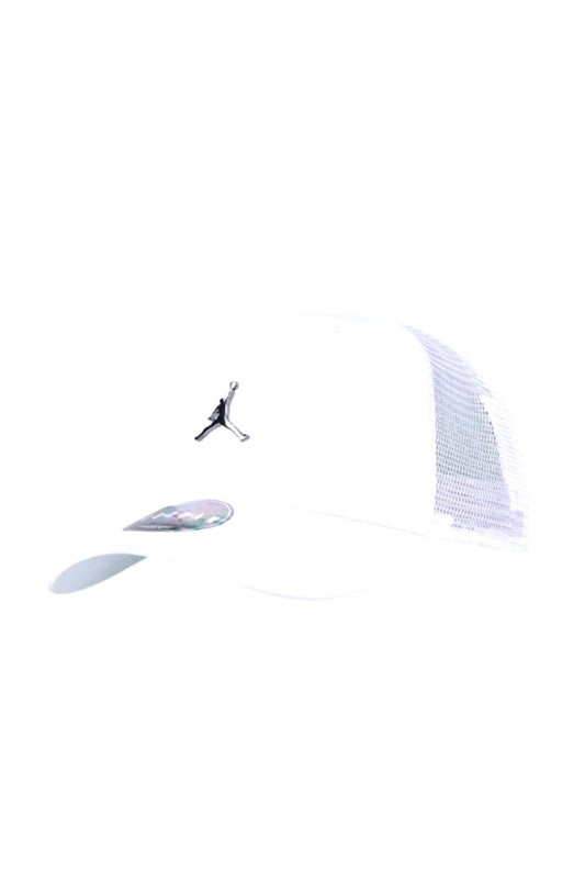 Boné Jordan Metal Jumpman Infantil Trucker Branco - NewSkull