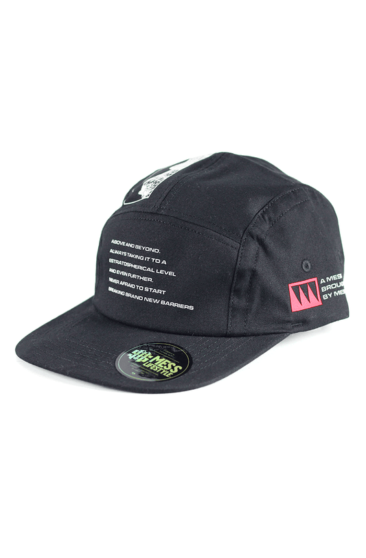 Bone Mess Video Girl Strapback Preto - NewSkull