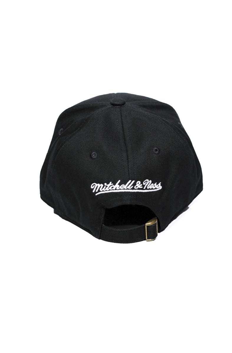 Boné Mitchell and Ness Brooklyn Nets Team Logo Low Pro Strapback - NewSkull