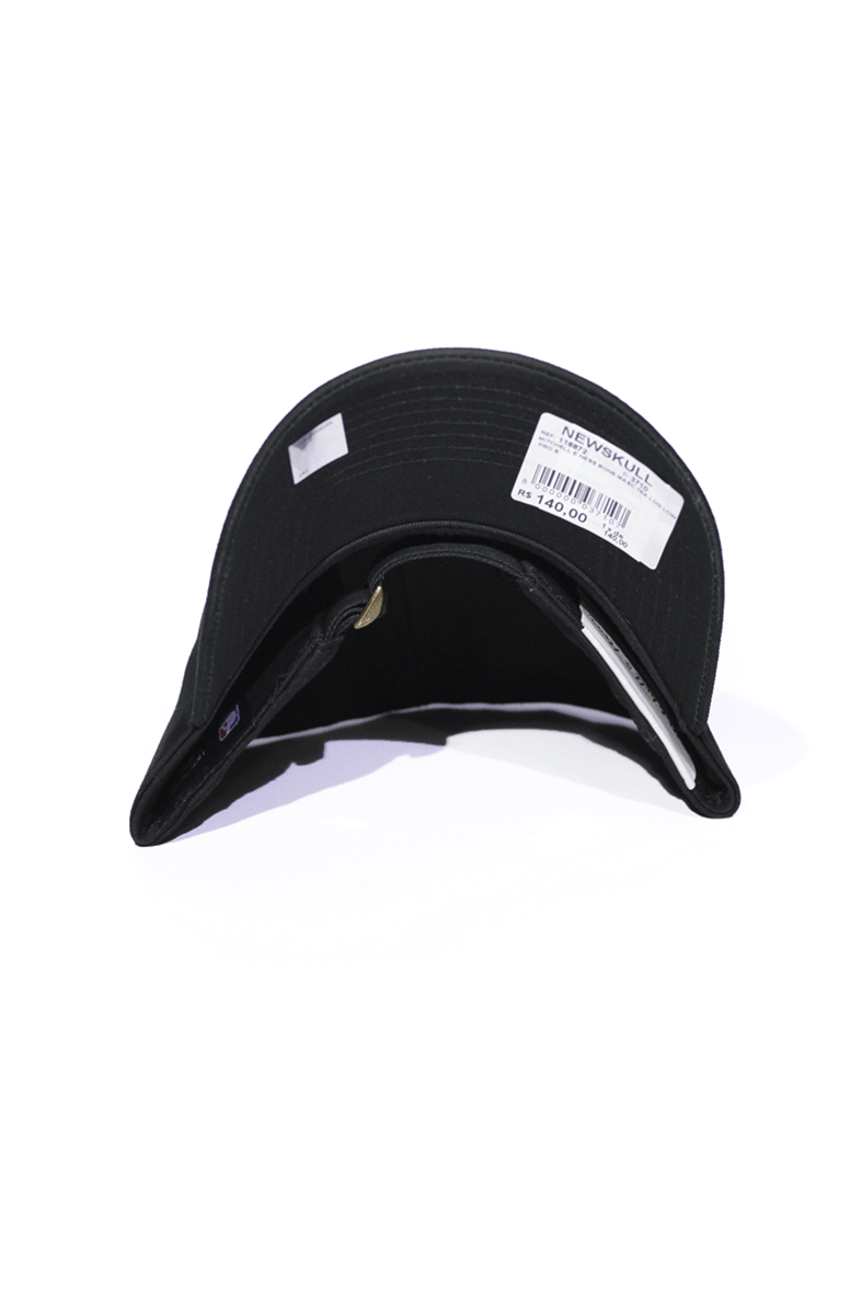 Boné Mitchell and Ness Brooklyn Nets Team Logo Low Pro Strapback - NewSkull