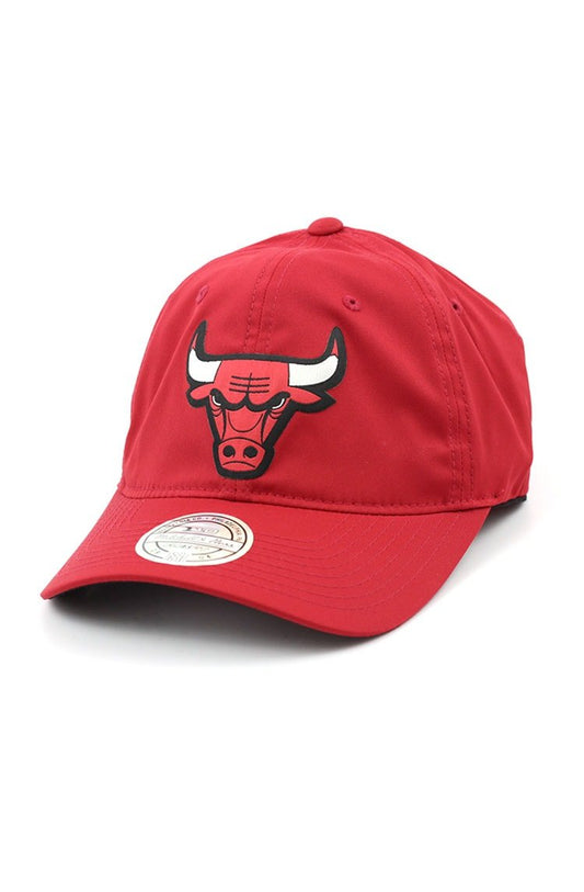 Bone MITCHELL AND NESS Chicago Bulls Flexfit 110 Strapback Vermelho - NewSkull