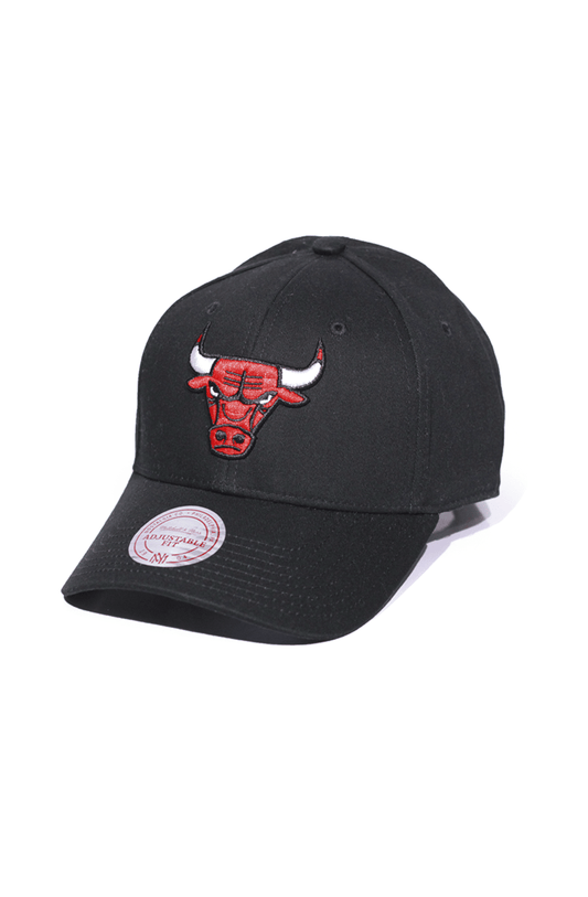 Boné Mitchell and Ness Chicago Bulls Team Logo Low Pro Strapback - NewSkull
