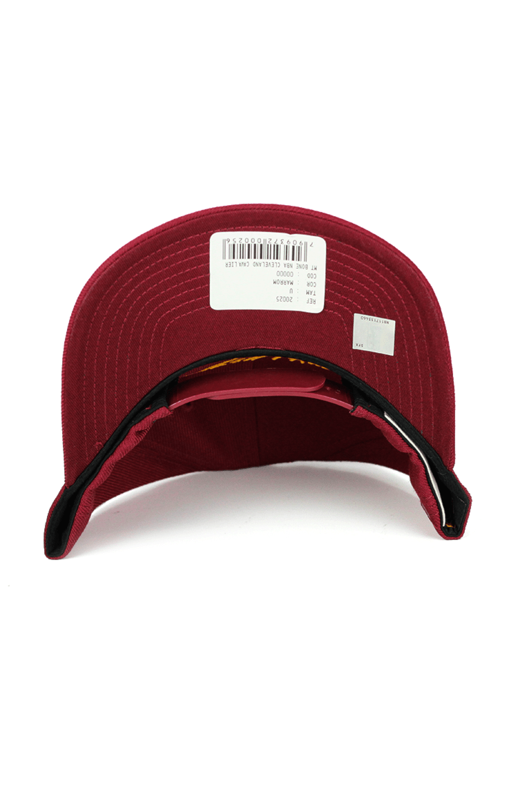 BONE MITCHELL AND NESS CLEVELAND CAVALIERS SNAPBACK VERMELHO - NewSkull