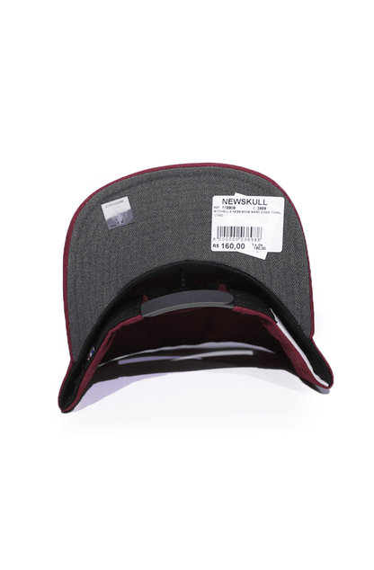 Boné Mitchell and Ness Cleveland Cavaliers Tonal Logo Snapback Cinza - NewSkull
