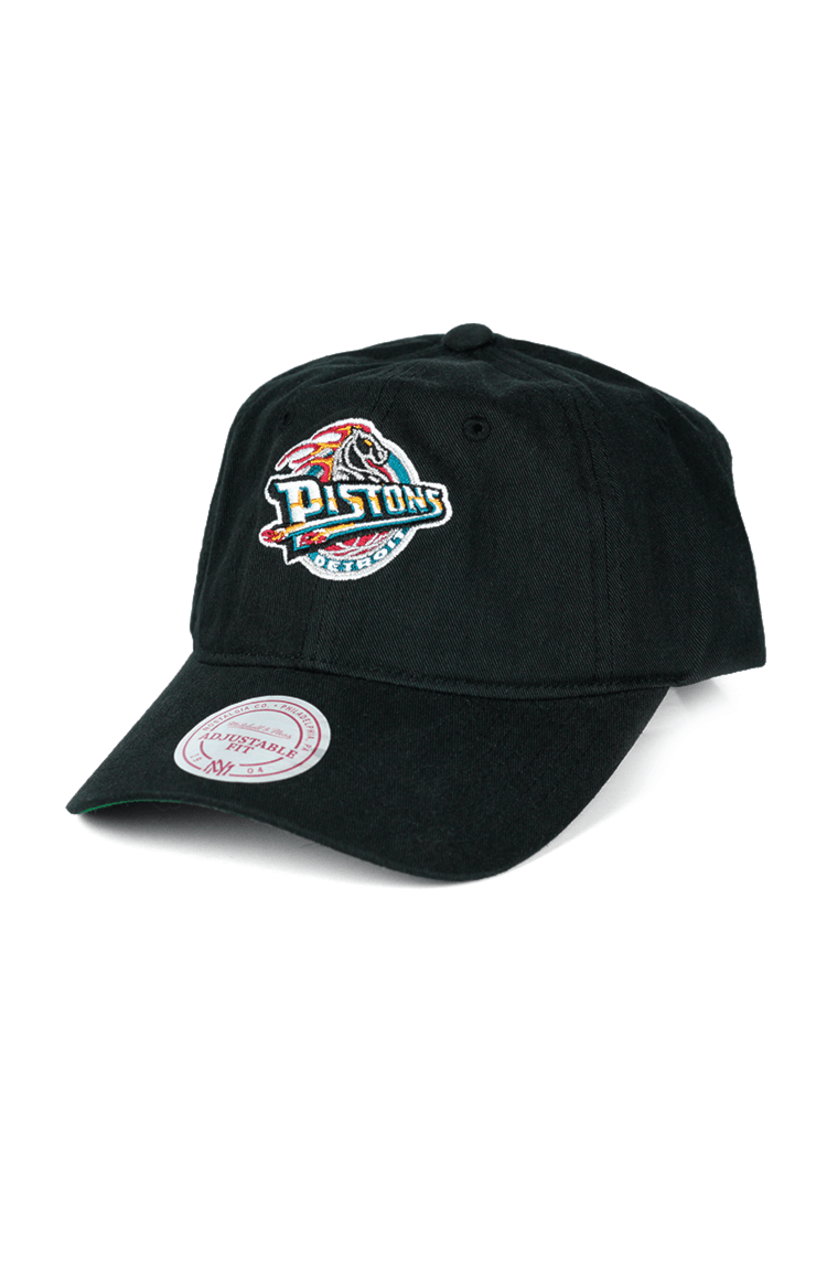 BONE MITCHELL AND NESS DETROIT PISTONS STRAPBACK PRETO - NewSkull