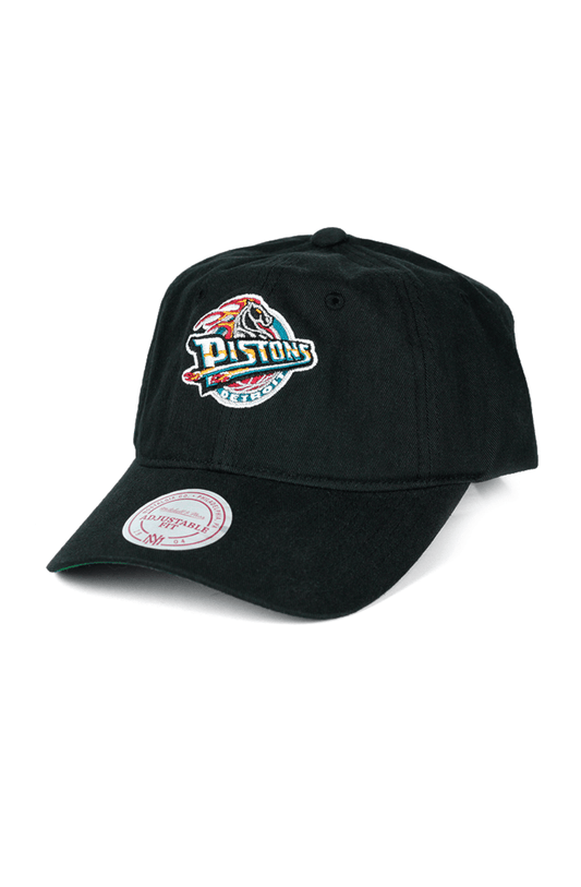 BONE MITCHELL AND NESS DETROIT PISTONS STRAPBACK PRETO - NewSkull