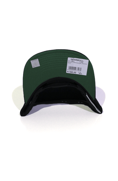 Boné Mitchell and Ness Los Angeles Lakers Logo Solid Snapback Preto - NewSkull