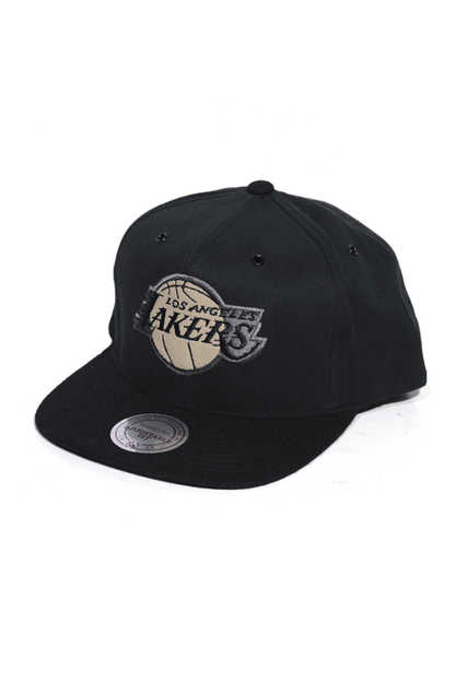 Boné Mitchell and Ness Los Angeles Lakers Terrain Snapback Preto - NewSkull
