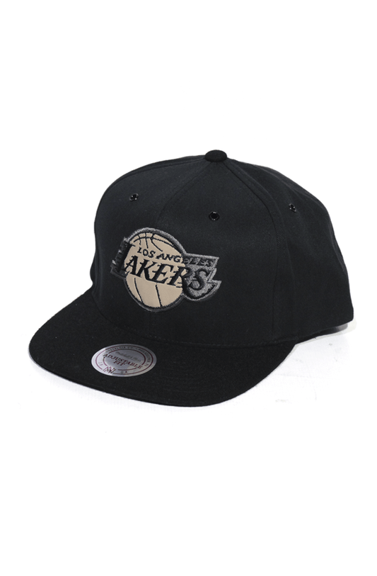Boné Mitchell and Ness Los Angeles Lakers Terrain Snapback Preto - NewSkull
