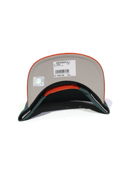 Boné Mitchell and Ness Miami Dolphins Team Up Snapback - NewSkull