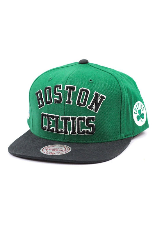 Bone MITCHELL AND NESS NBA Boston Celtics Snapback Verde/Preto - NewSkull