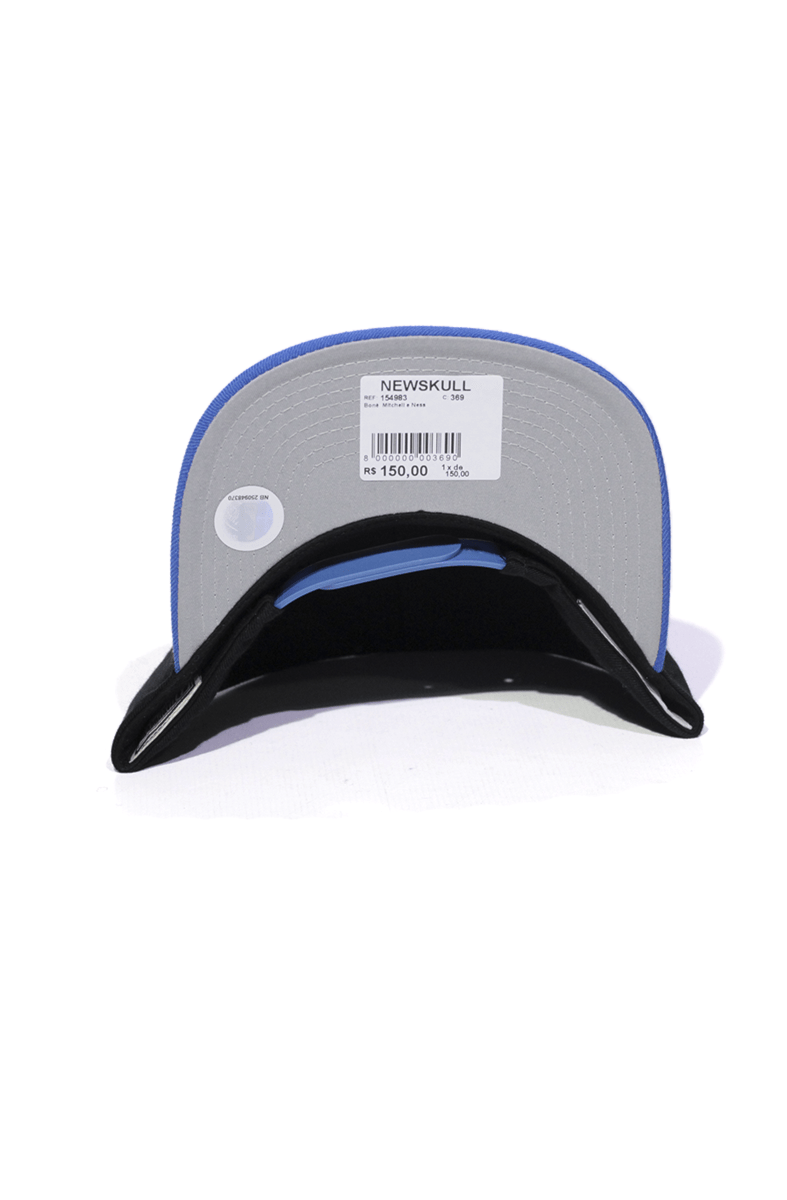 Boné Mitchell and Ness Orlando Magic Logo Snapback Preto - NewSkull