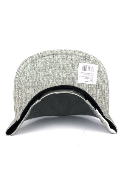 Boné Mitchell and Ness Pinscript Snapback Cinza - NewSkull