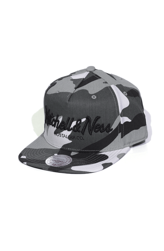 Boné Mitchell and Ness Pinscript Urban Camo Snapback - NewSkull