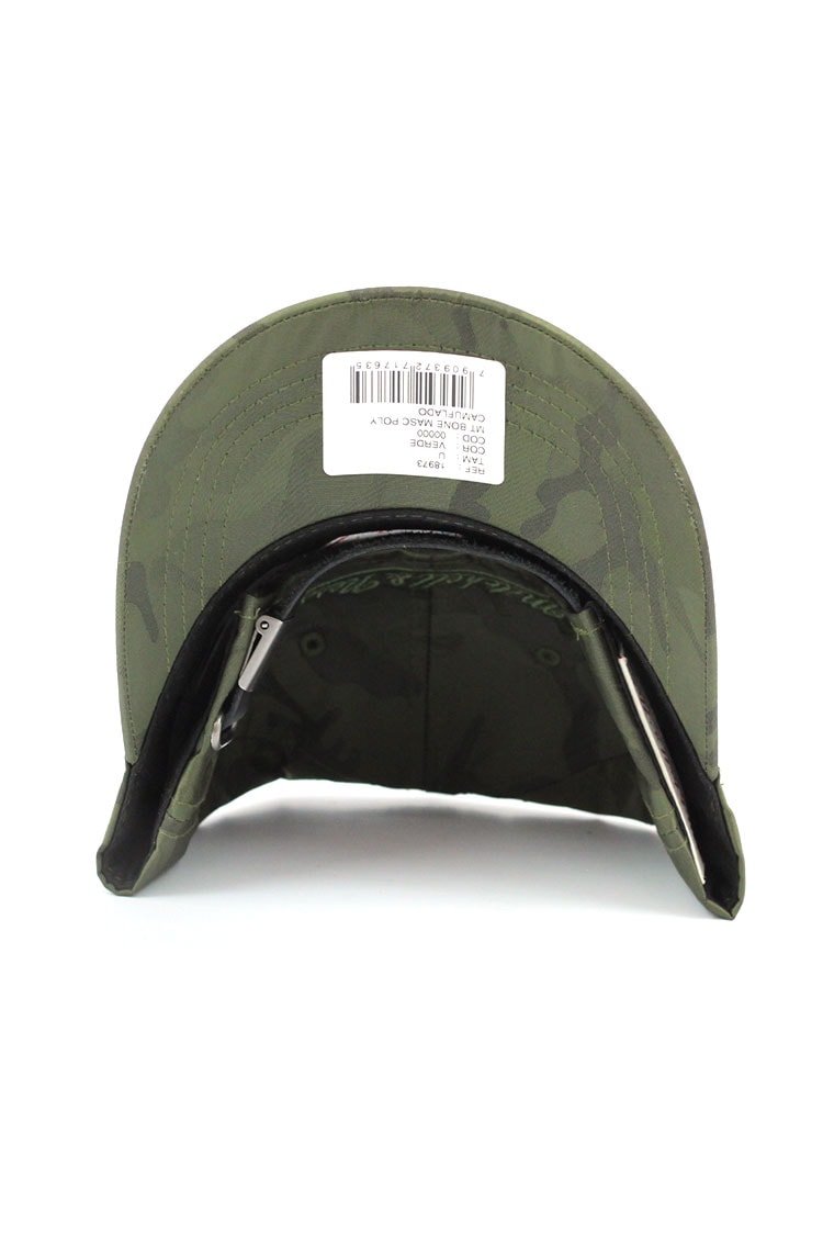 Bone MITCHELL AND NESS Poly Strapback Camuflado/Verde - NewSkull