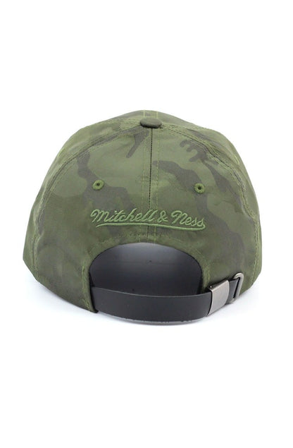 Bone MITCHELL AND NESS Poly Strapback Camuflado/Verde - NewSkull