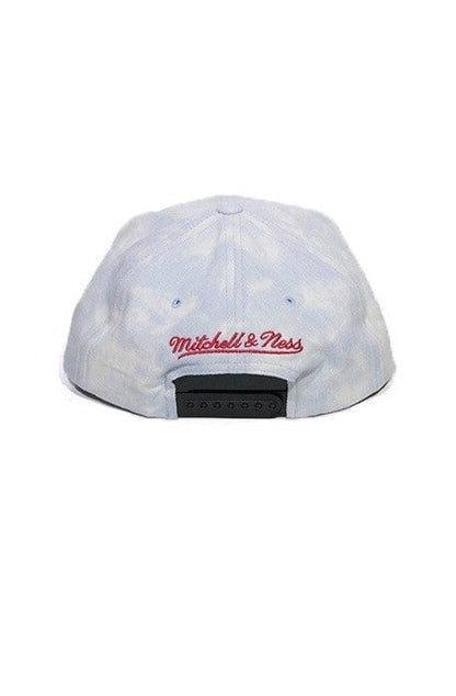 Boné Mitchell and Ness Snapback NBA Chicago Bulls Light Acid Wash - NewSkull