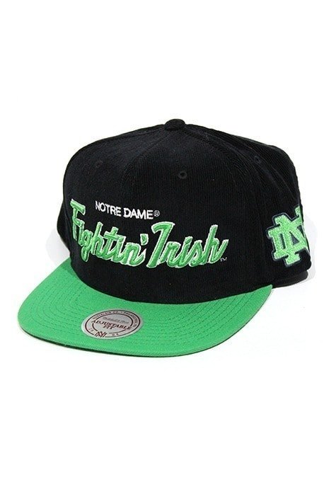 Boné Mitchell and Ness Snapback Notre Dame Fightin Irish - NewSkull