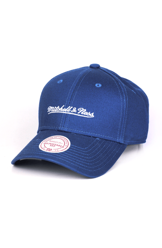 Bone Mitchell and Ness Strapback Team Logo Low Pro Azul - NewSkull