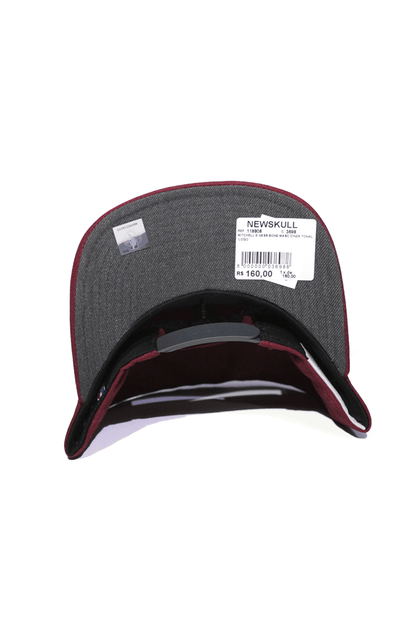 Boné Mitchell and Ness Strapback Team Logo Low Pro Bordo - NewSkull