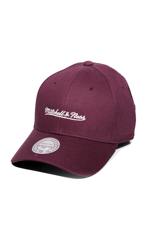 Boné Mitchell and Ness Strapback Team Logo Low Pro Bordo - NewSkull