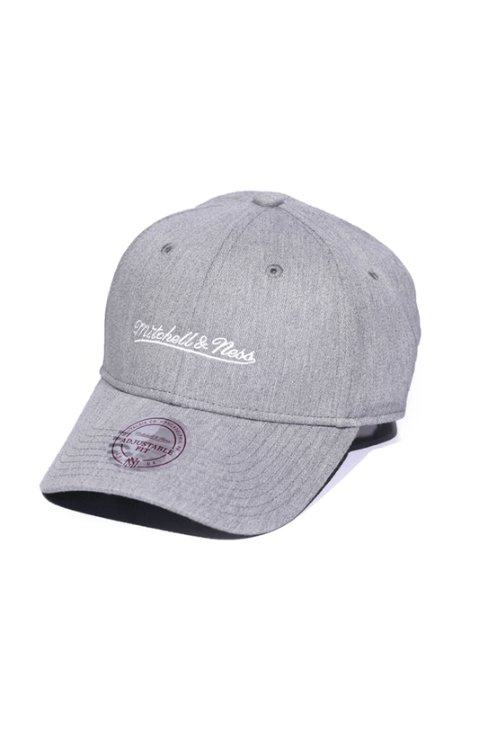 Boné Mitchell and Ness Strapback Team Logo Low Pro Cinza - NewSkull