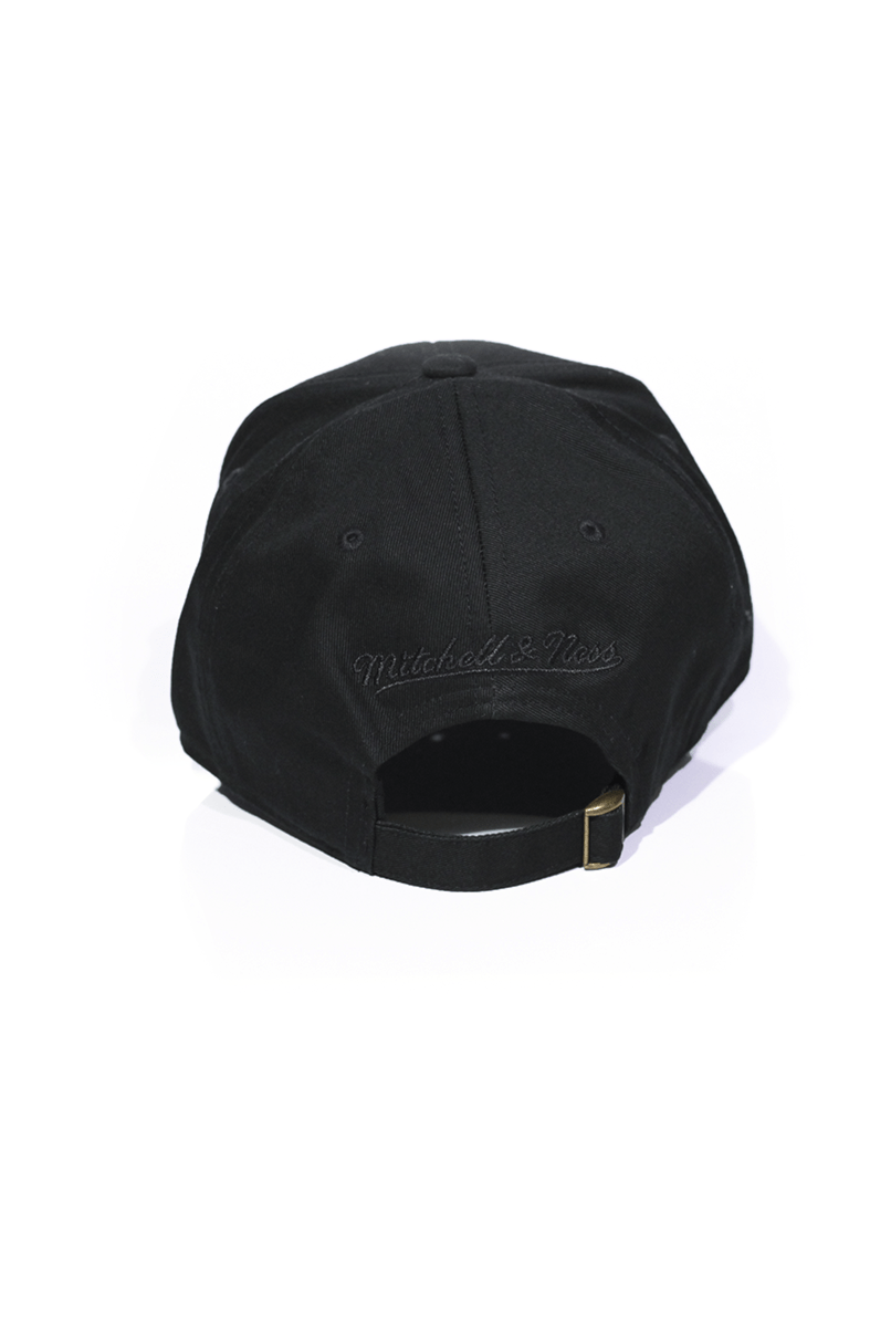 Boné Mitchell and Ness Strapback Team Logo Low Pro Preto - NewSkull
