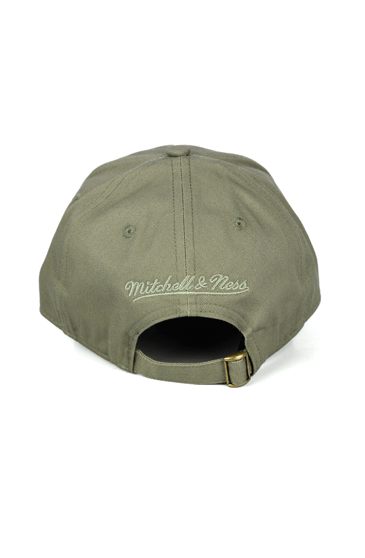 BONE MITCHELL AND NESS STRAPBACK TEAM LOGO LOW PRO VERDE - NewSkull