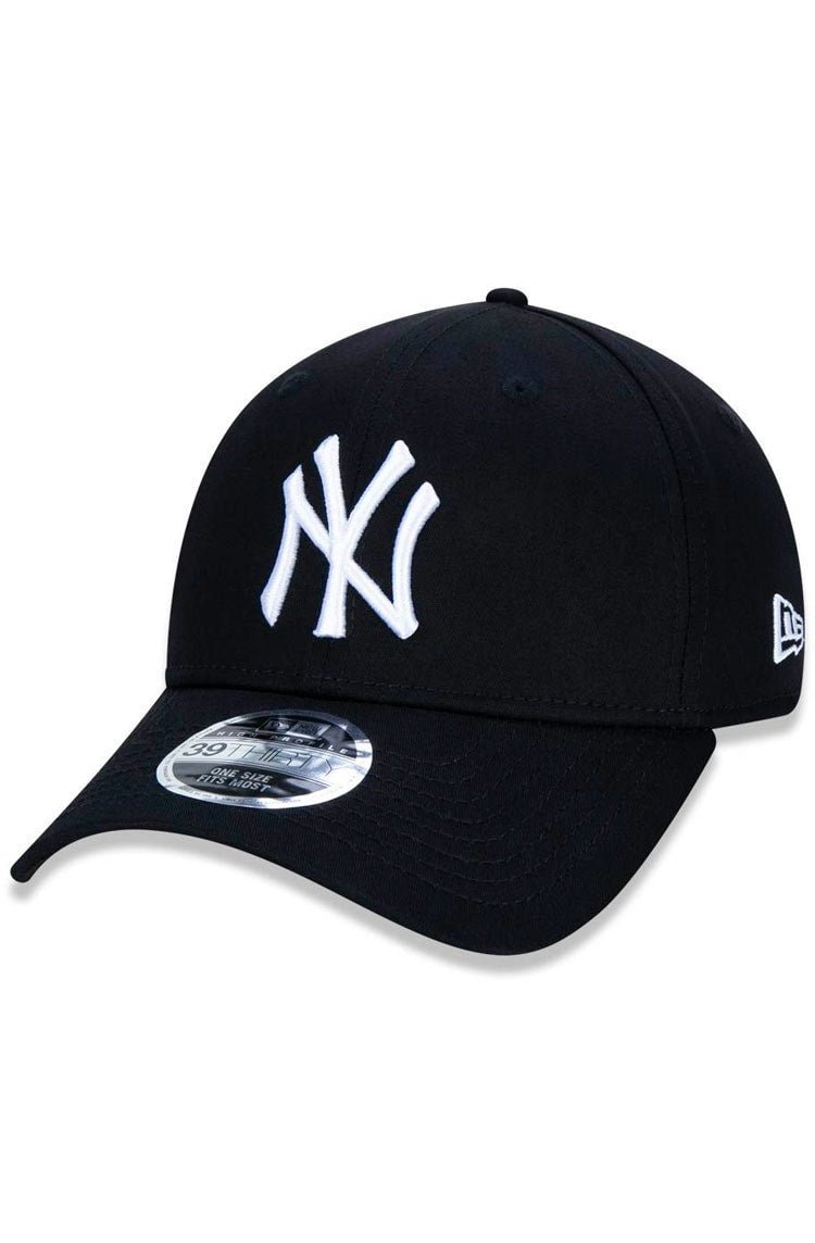 Boné New Era 39THIRTY High Crown MLB New York Yankees Preto/Branco - NewSkull