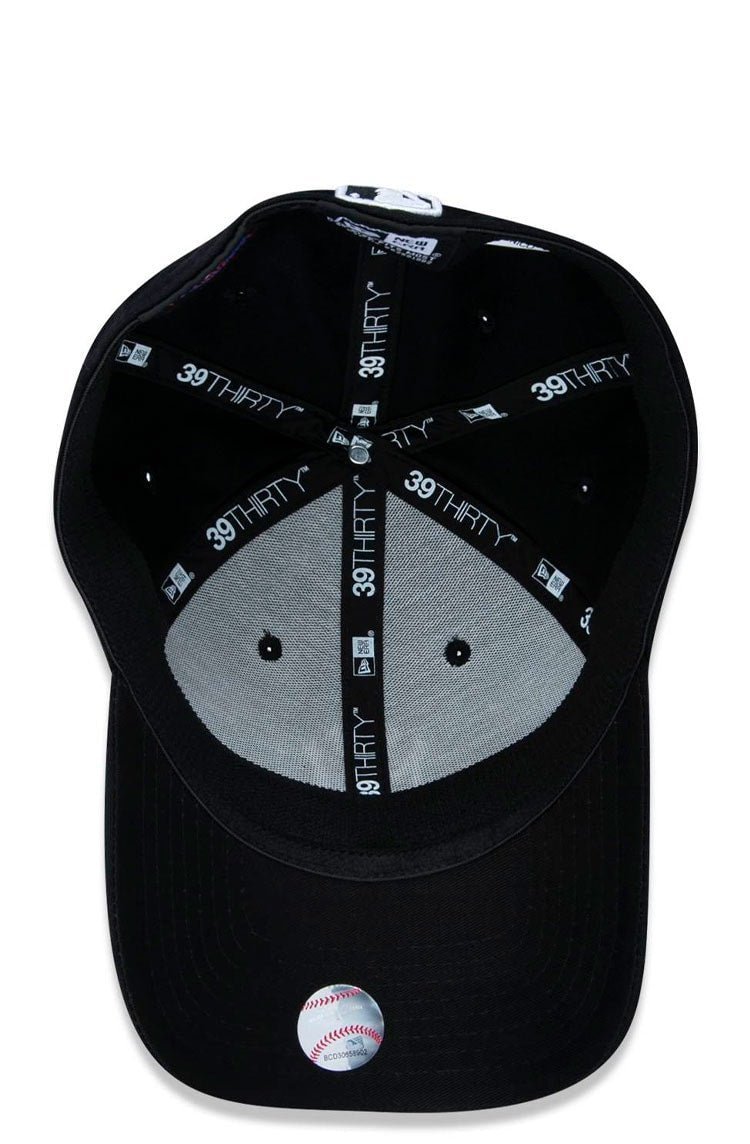 Boné New Era 39THIRTY High Crown MLB New York Yankees Preto/Branco - NewSkull