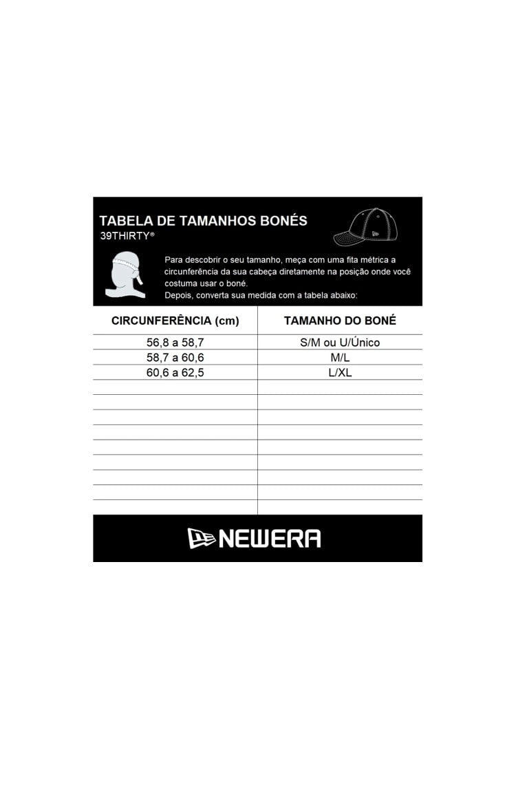 Boné New Era 39THIRTY MLB New York Yankees Caqui/Branco - NewSkull