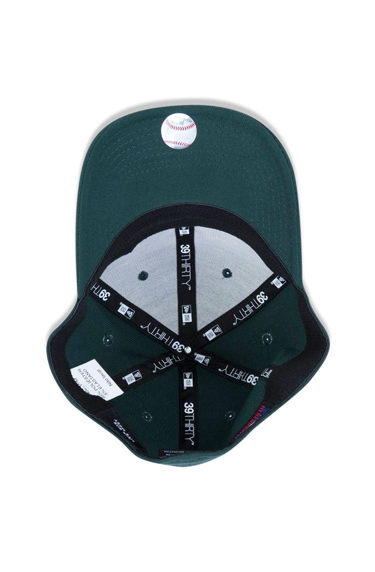 Bone NEW ERA 39Thirty New York Yankees Mlb Fechado Verde - NewSkull