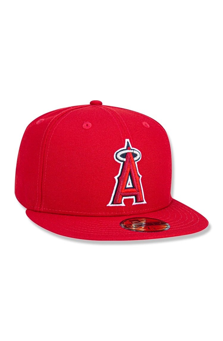 Boné New Era 59FIFTY Anaheim Angels MLB Vermelho - NewSkull