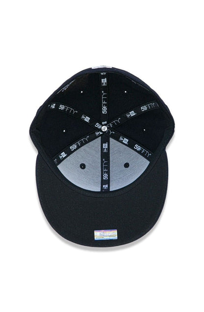 Boné New Era 59fifty Atlanta Braves Mlb Azul Marinho/Branco - NewSkull