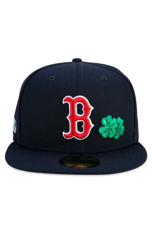 Boné New Era 59fifty Boston Red Sox City Transit Aba Reta Preto - NewSkull