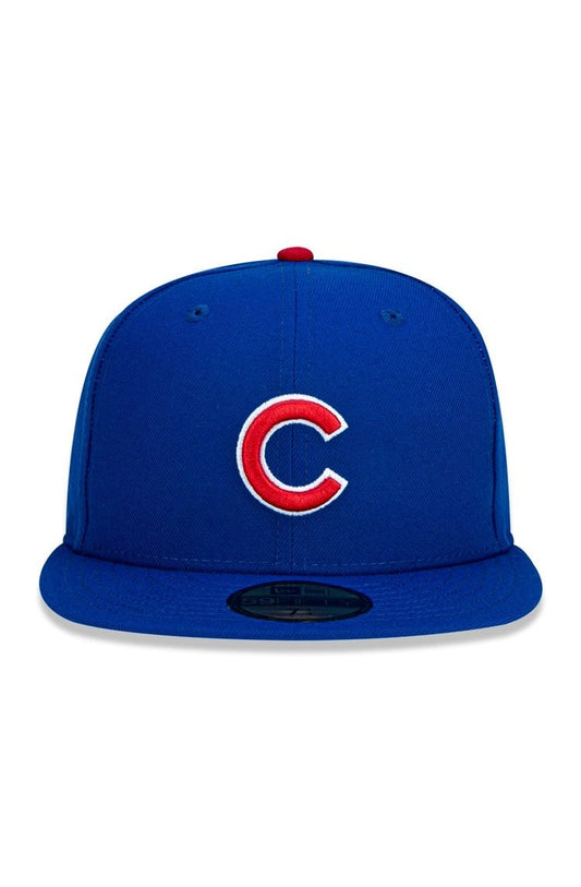 Boné New Era 59fifty Chicago Cubs Mlb Azul/Vermelho - NewSkull