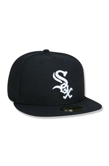 Boné New Era 59FIFTY Chicago White Sox MLB Preto - NewSkull