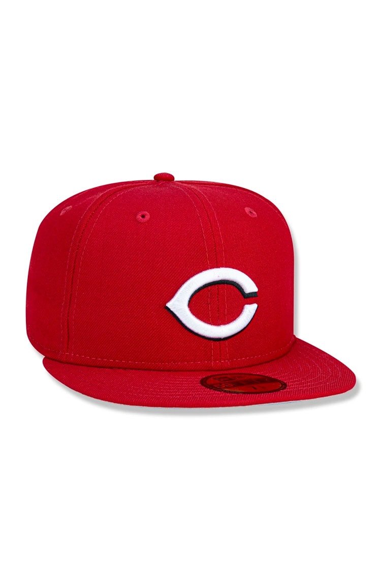 Boné New Era 59FIFTY Cincinnati Reds MLB Vermelho/Branco - NewSkull
