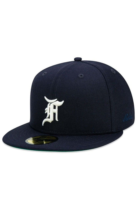 Boné New Era 59fifty Fitted Essentials Fear Of God Azul/Branco - NewSkull