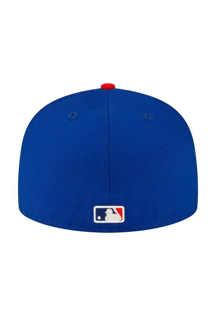Boné New Era 59FIFTY Fitted Fear of God Ballpark Aba Reta Azul - NewSkull