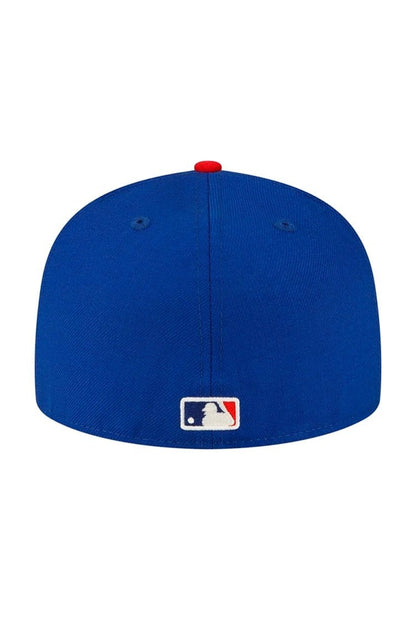 Boné New Era 59FIFTY Fitted Fear of God Ballpark Aba Reta Azul - NewSkull