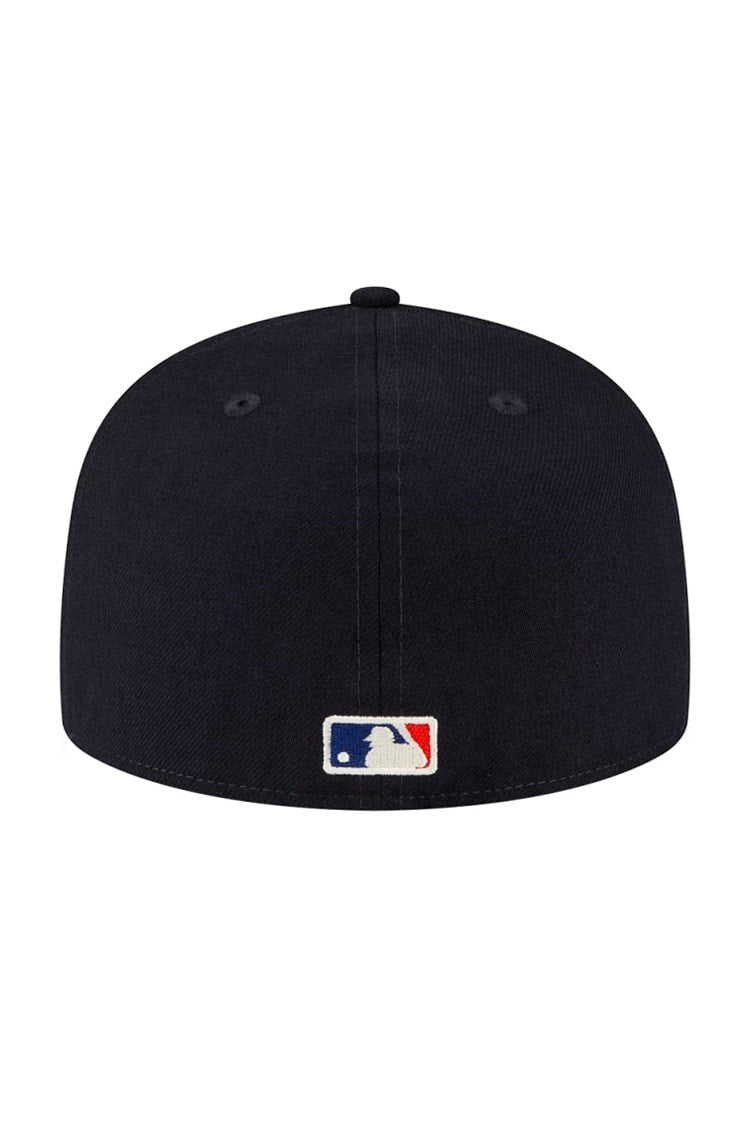 Boné New Era 59FIFTY Fitted Fear of God Ballpark Aba Reta Azul Marinho - NewSkull