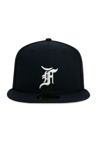 Boné New Era 59FIFTY Fitted Fear of God Ballpark Aba Reta Preto - NewSkull