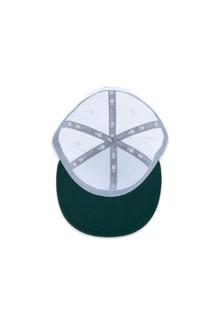 Boné New Era 59FIFTY MLB Boston Red Sox Core Fitted Aba Reta Branco/Vermelho - NewSkull