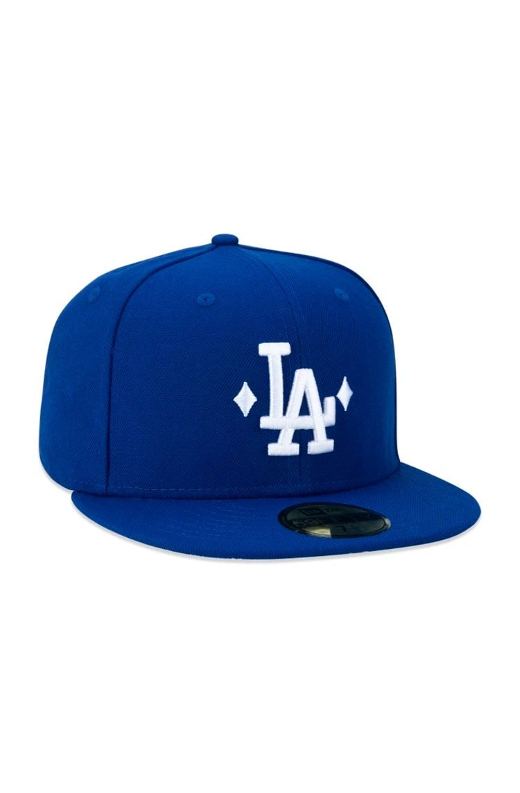 Boné New Era 59FIFTY MLB Los Angeles Dodgers Street Azul/branco - NewSkull