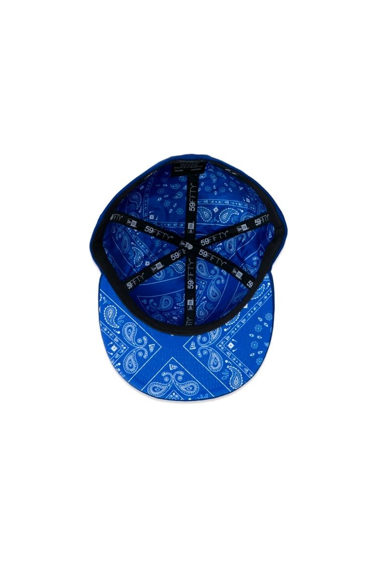Boné New Era 59FIFTY MLB Los Angeles Dodgers Street Azul/branco - NewSkull