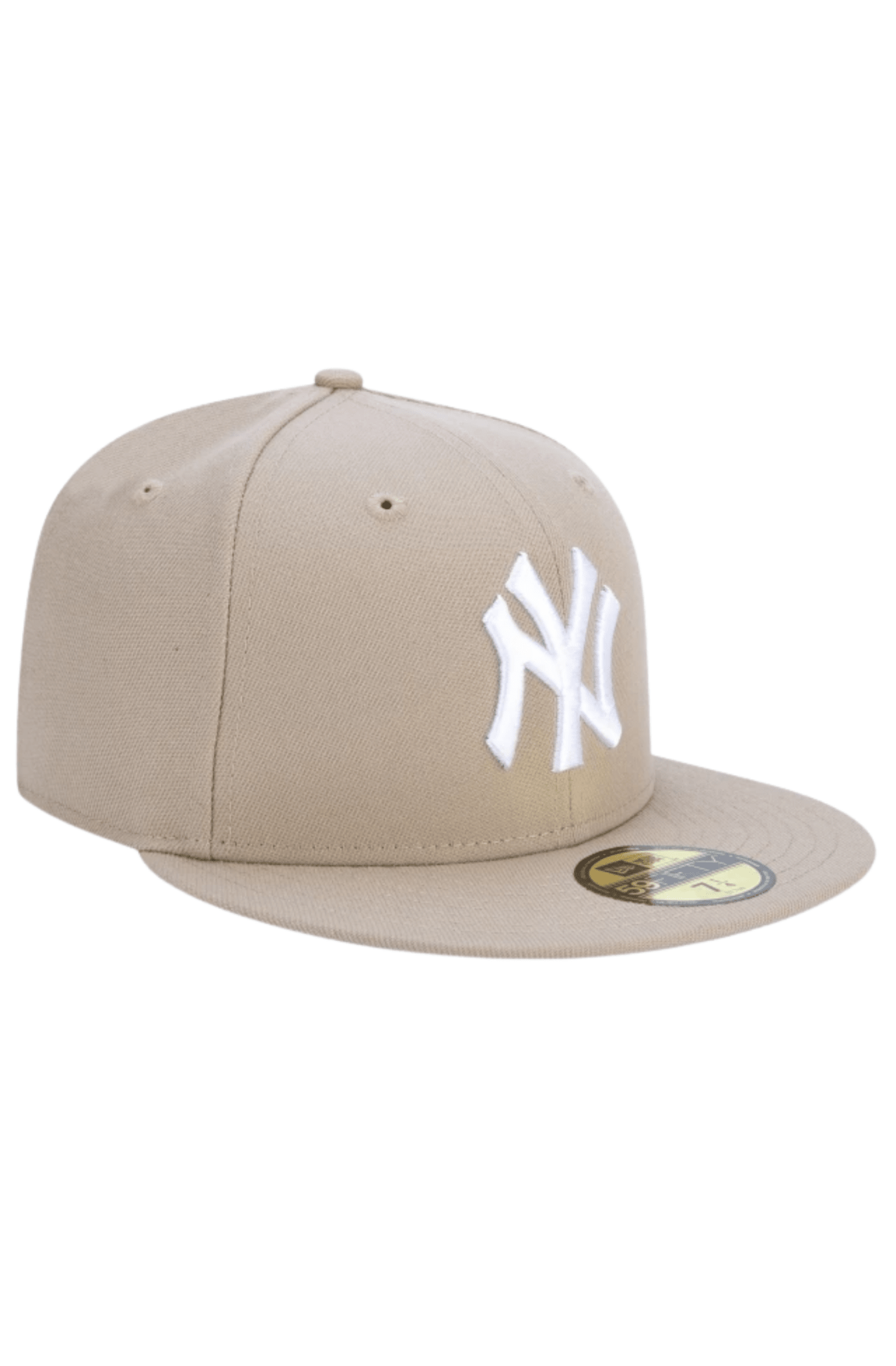 Boné New Era 59FIFTY MLB New York Yankees Marrom/Branco - NewSkull