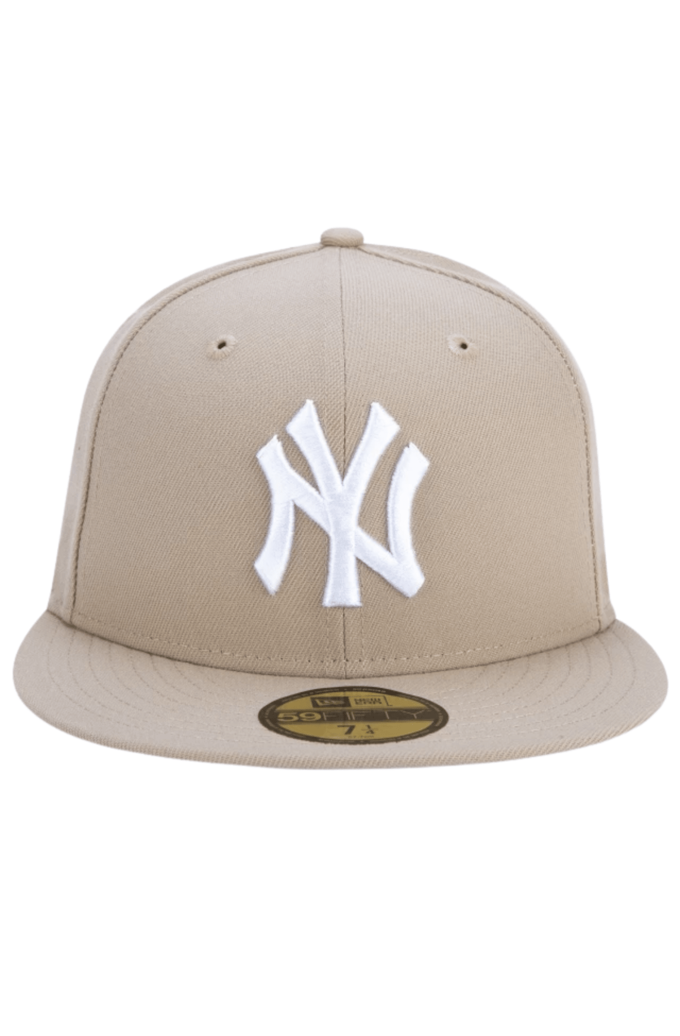 Boné New Era 59FIFTY MLB New York Yankees Marrom/Branco - NewSkull