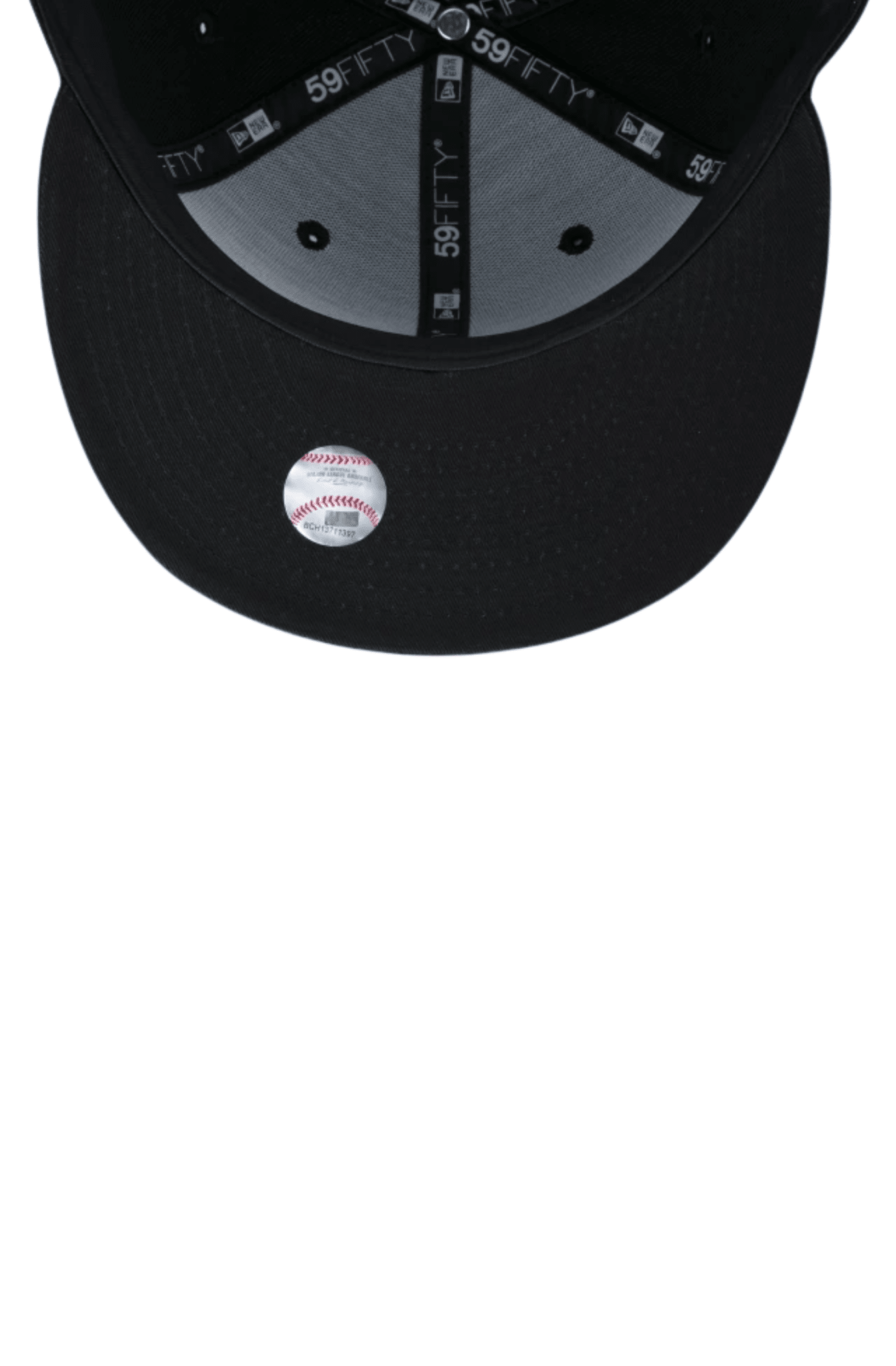 Boné New Era 59FIFTY MLB New York Yankees Preto/Preto - NewSkull
