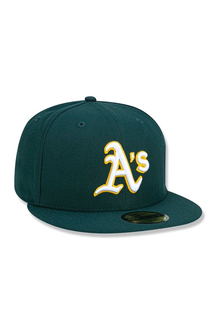 Boné New Era 59FIFTY Oakland Athletics MLB Verde/Amarelo - NewSkull
